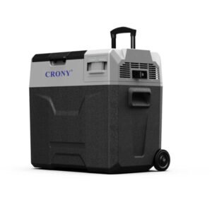 🎬 CRONY ECX50 – 50L Portable Fridge with Battery ❄️🚛
